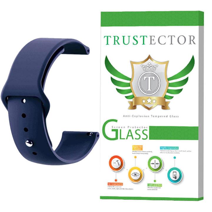 بند تراستکتور مدل BAND-01 مناسب برای ساعت هوشمند شیائومی Amazfit GRT 42 mm Trustector BAND-01 Silicon Band for Smart Watch Xiaomi Amazfit GRT 42 mm